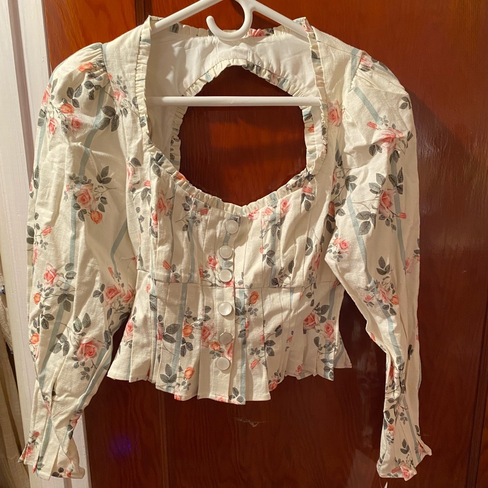 For Love and Lemons top, NWT, size medium, runs small